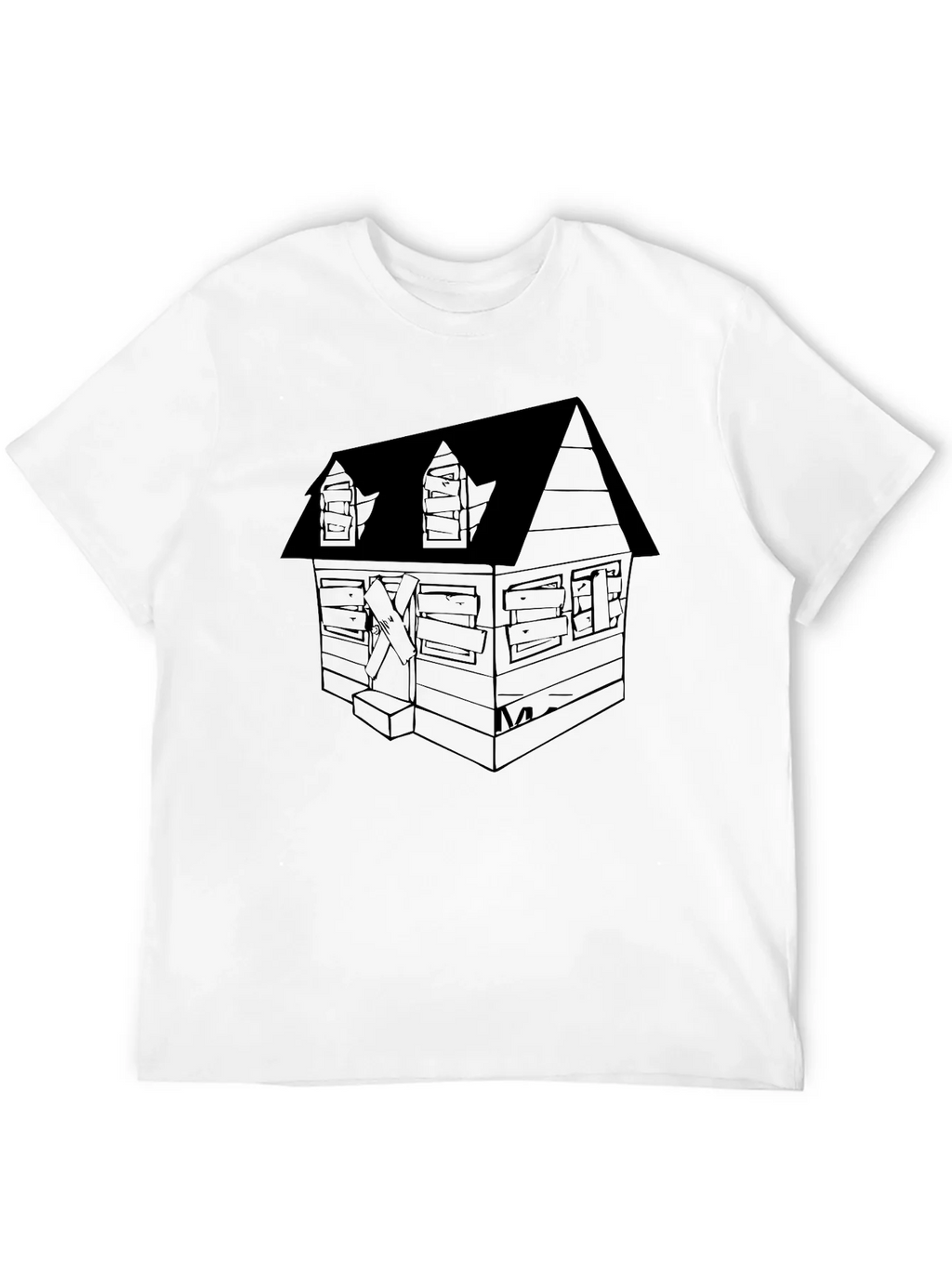 Creepy Cabin Graphic T-Shirt product image 9