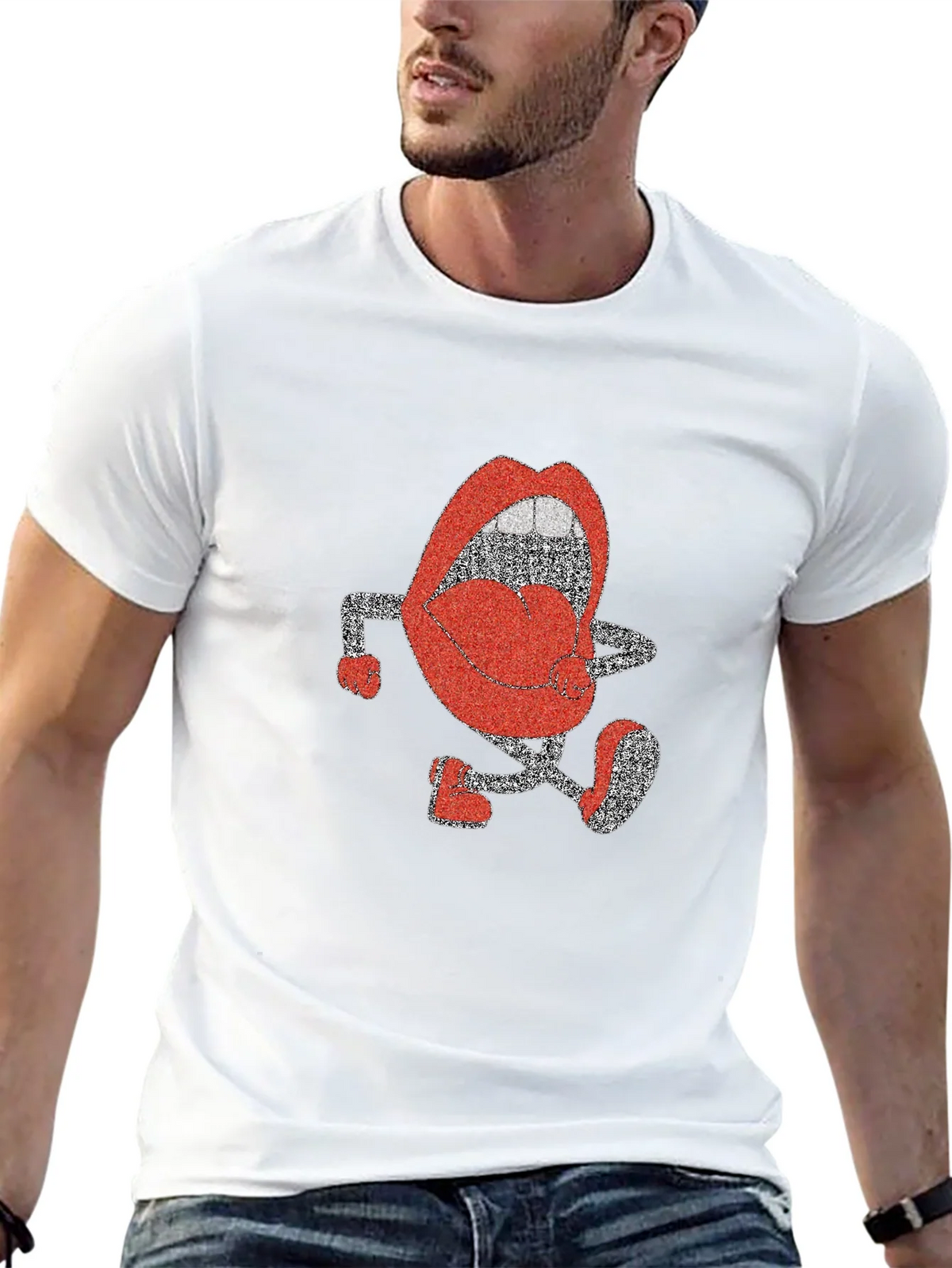 Novelty Lips Graphic Tee product image 12