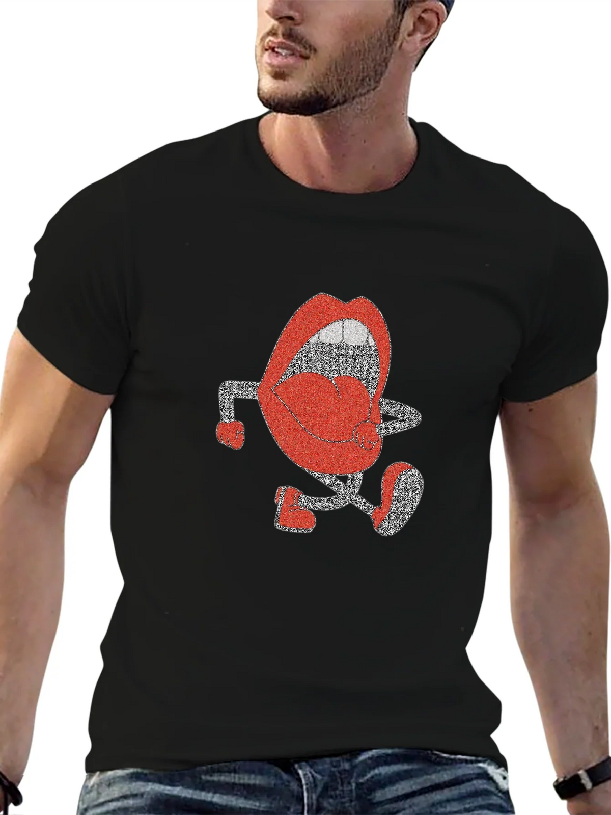 Novelty Lips Graphic Tee product image 6