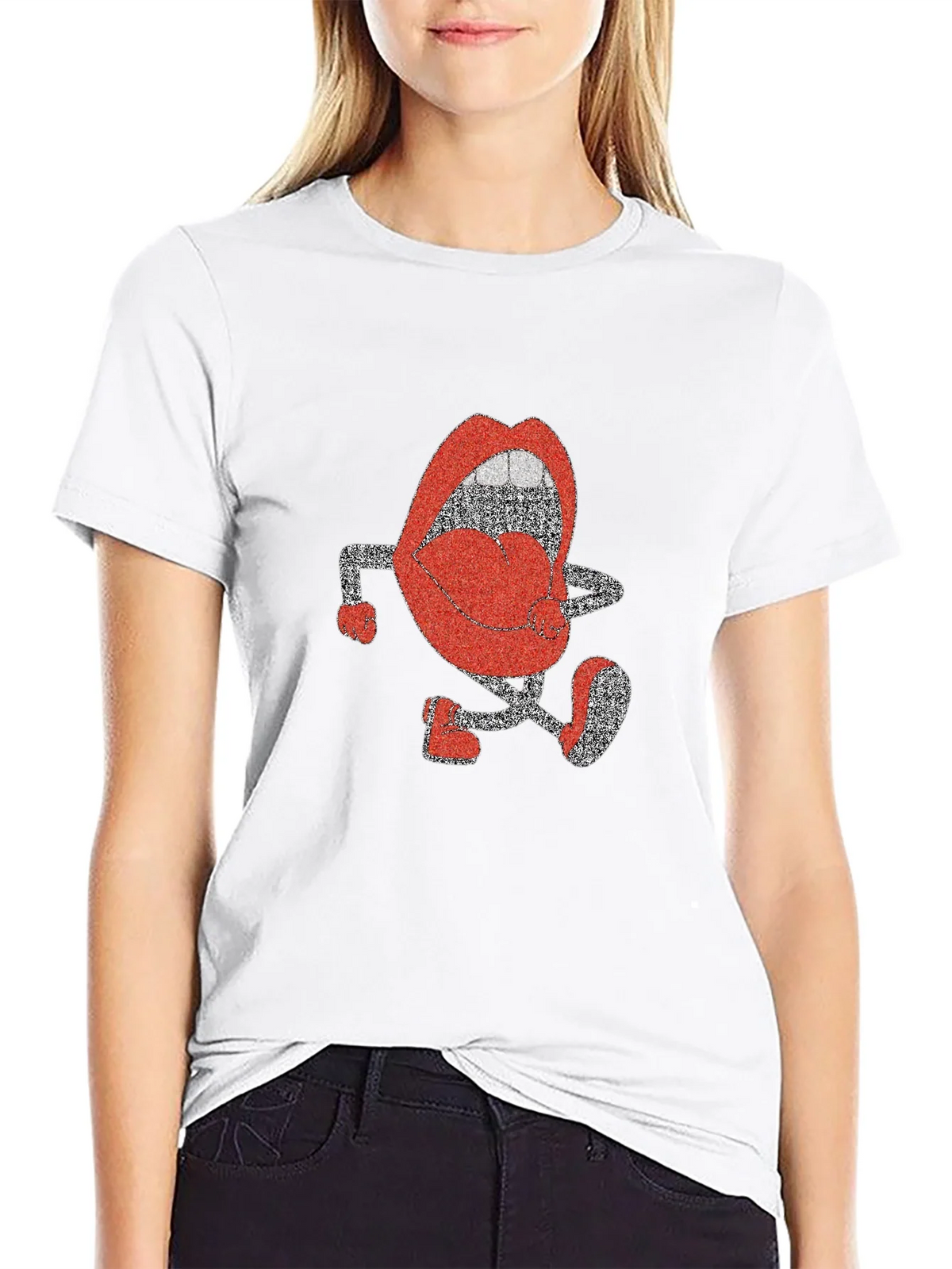 Novelty Lips Graphic Tee product image 8