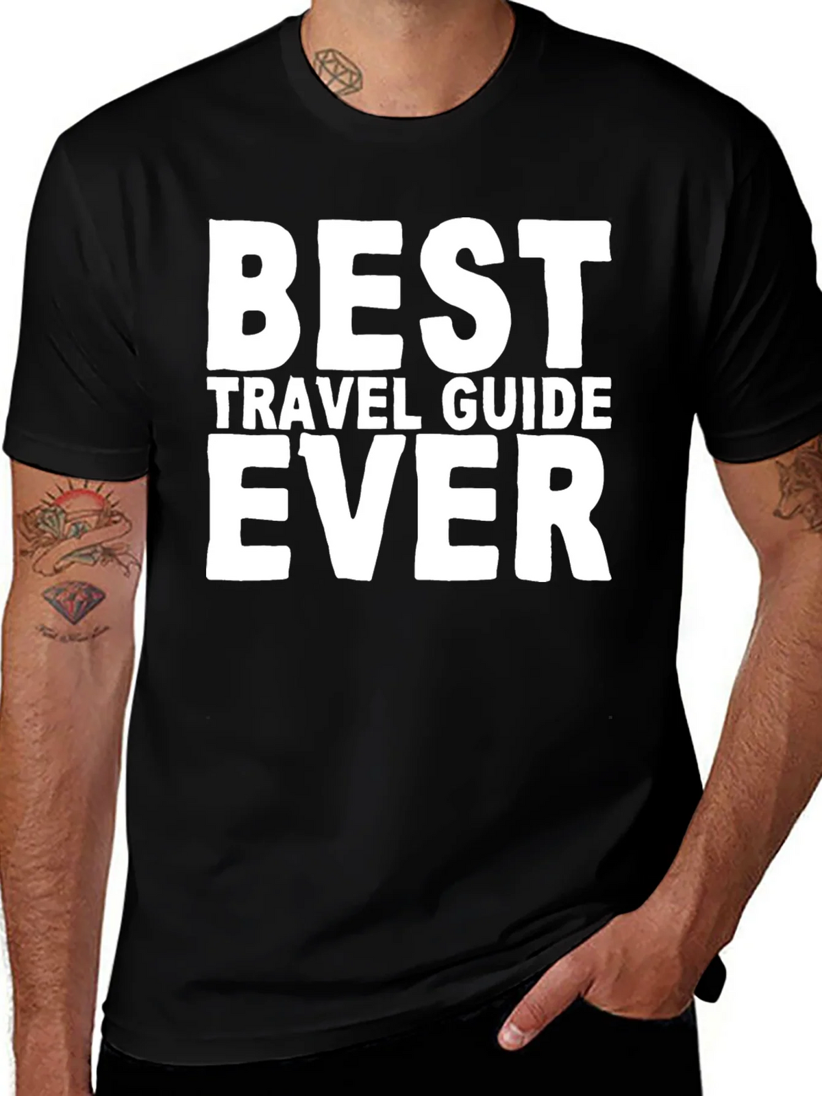 Best Travel Guide Ever Graphic T-Shirt product image 1