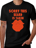 Sorry This Beard Is Taken Funny Graphic Tee product image 1
