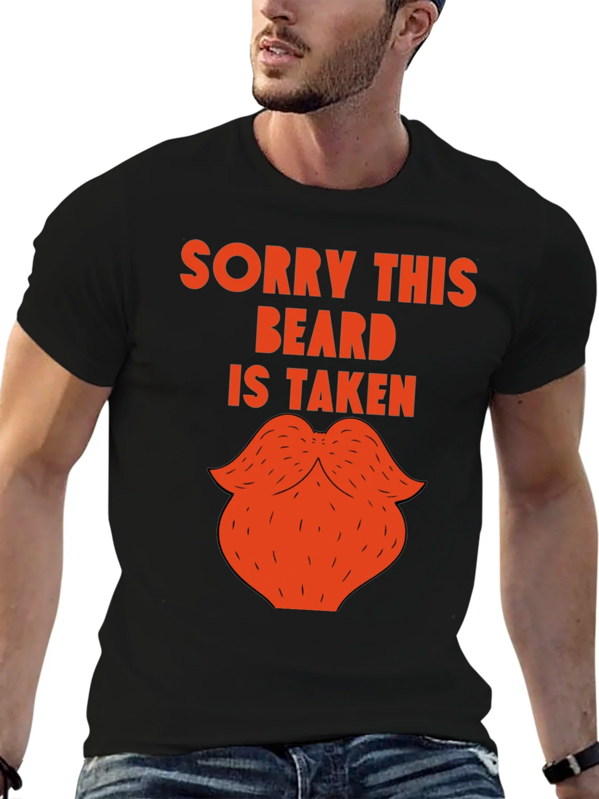 Sorry This Beard Is Taken Funny Graphic Tee product image 6