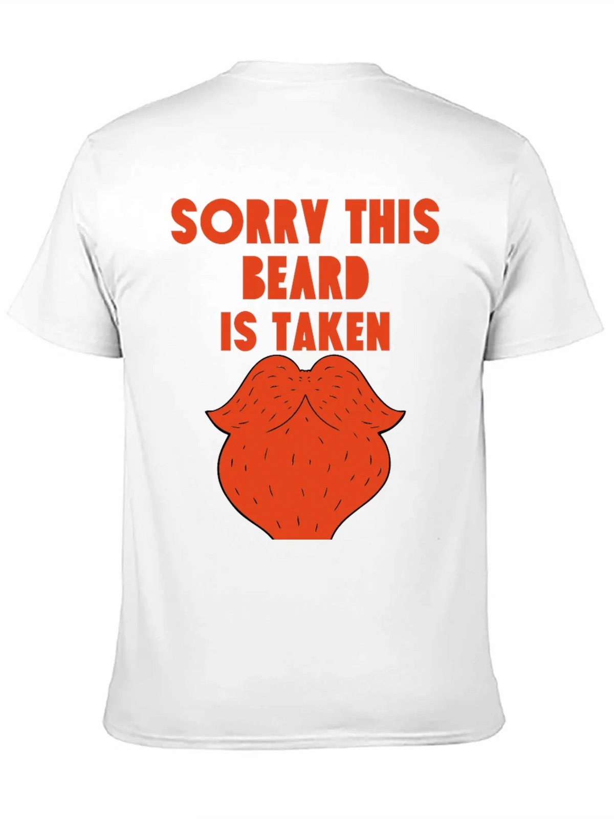 Sorry This Beard Is Taken Funny Graphic Tee product image 10