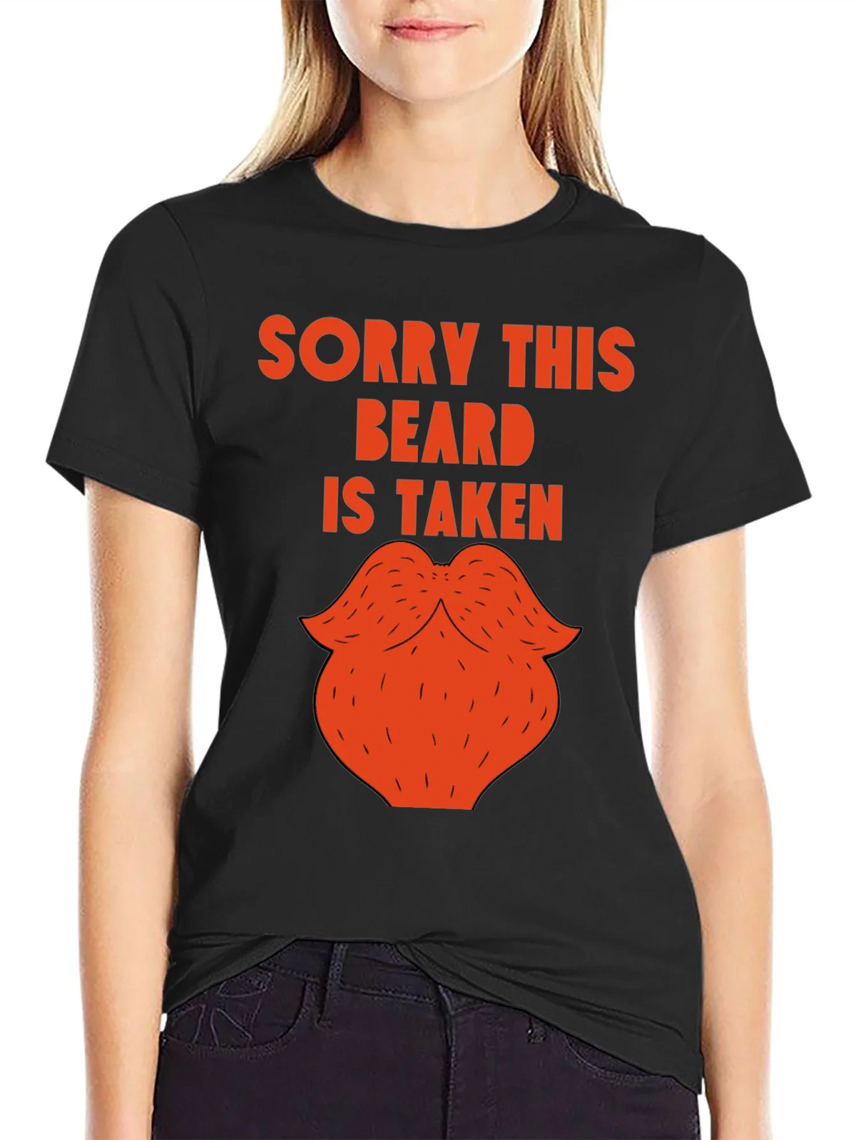 Sorry This Beard Is Taken Funny Graphic Tee product image 2