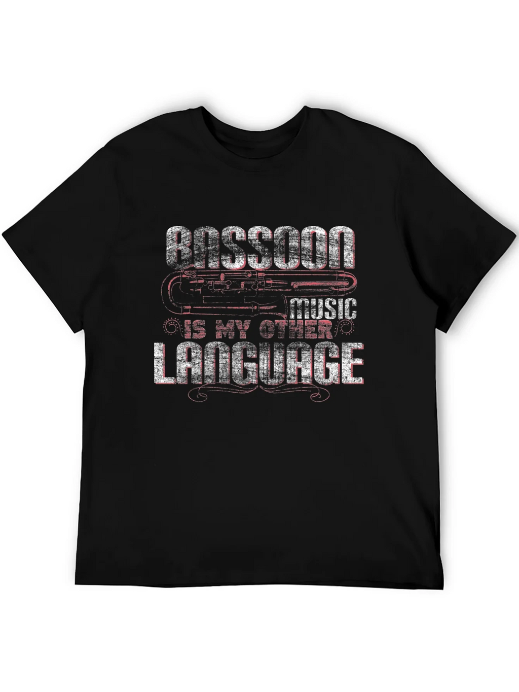 Bassoon Music T-Shirt - My Other Language Tee product image 5