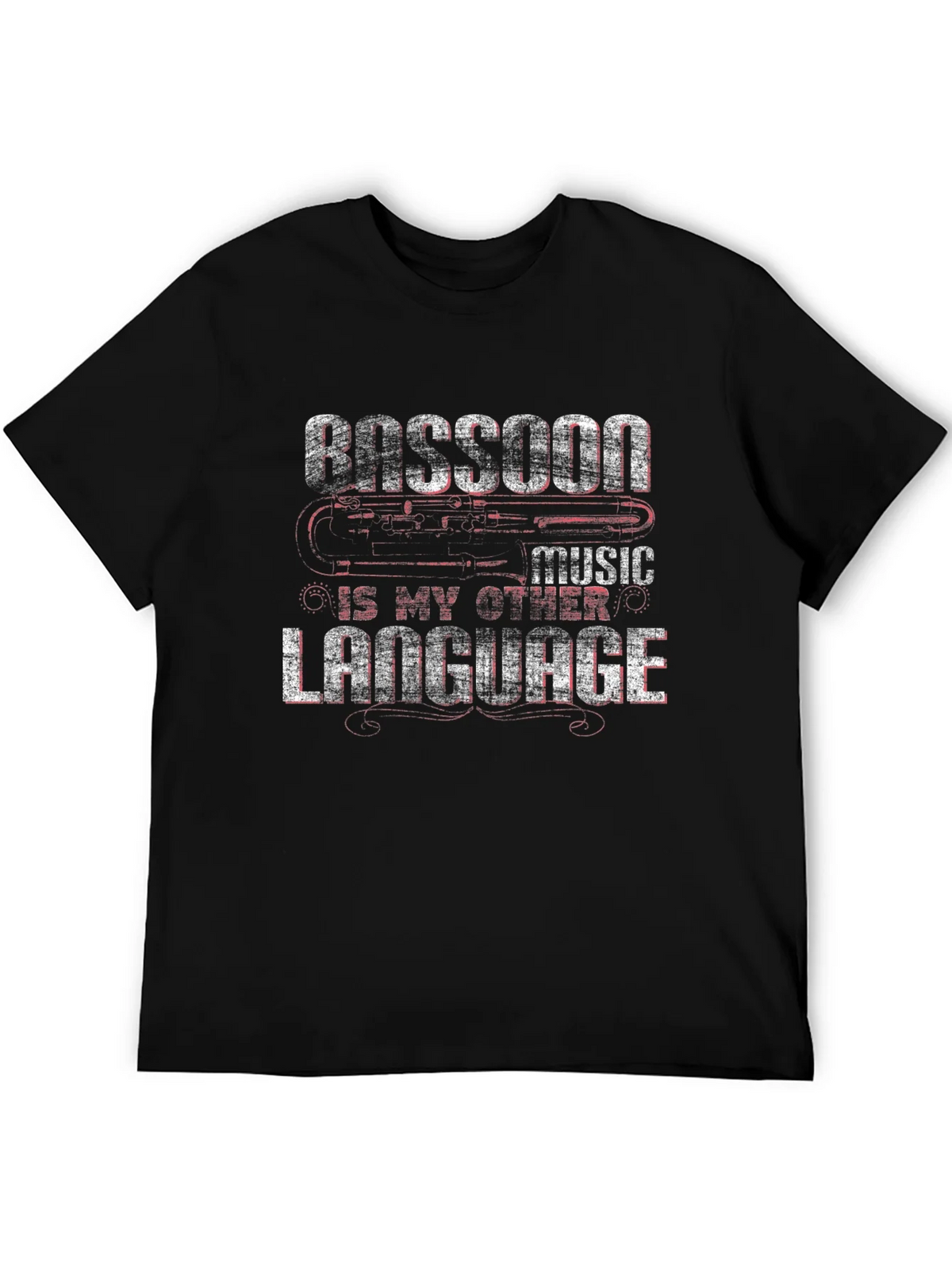 Bassoon Music T-Shirt - My Other Language Tee product image 5