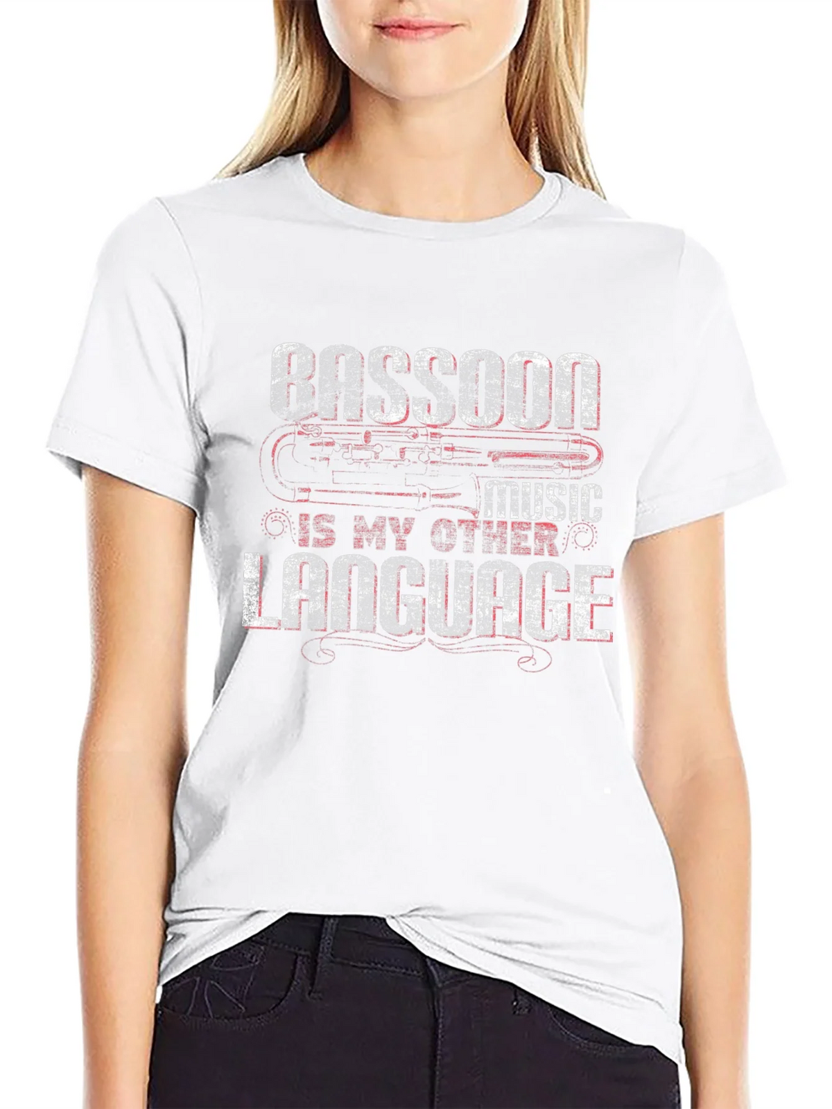 Bassoon Music T-Shirt - My Other Language Tee product image 8