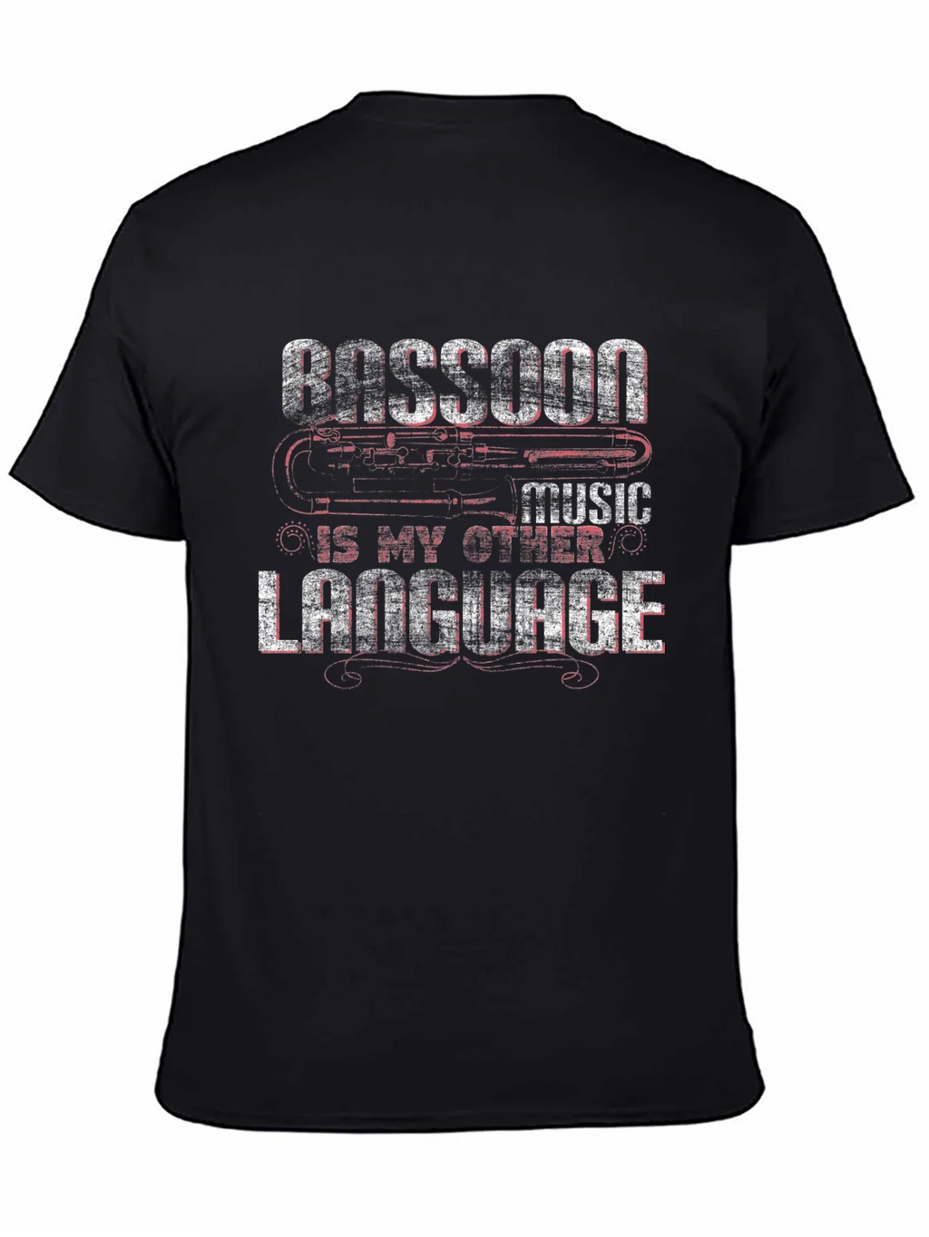 Bassoon Music T-Shirt - My Other Language Tee product image 4