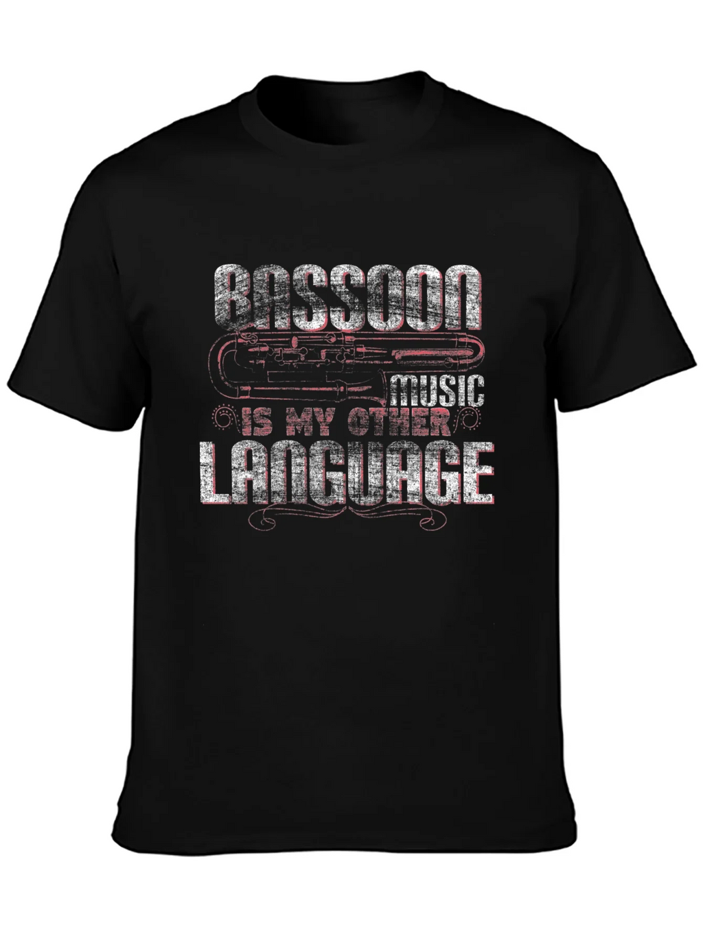 Bassoon Music T-Shirt - My Other Language Tee product image 3