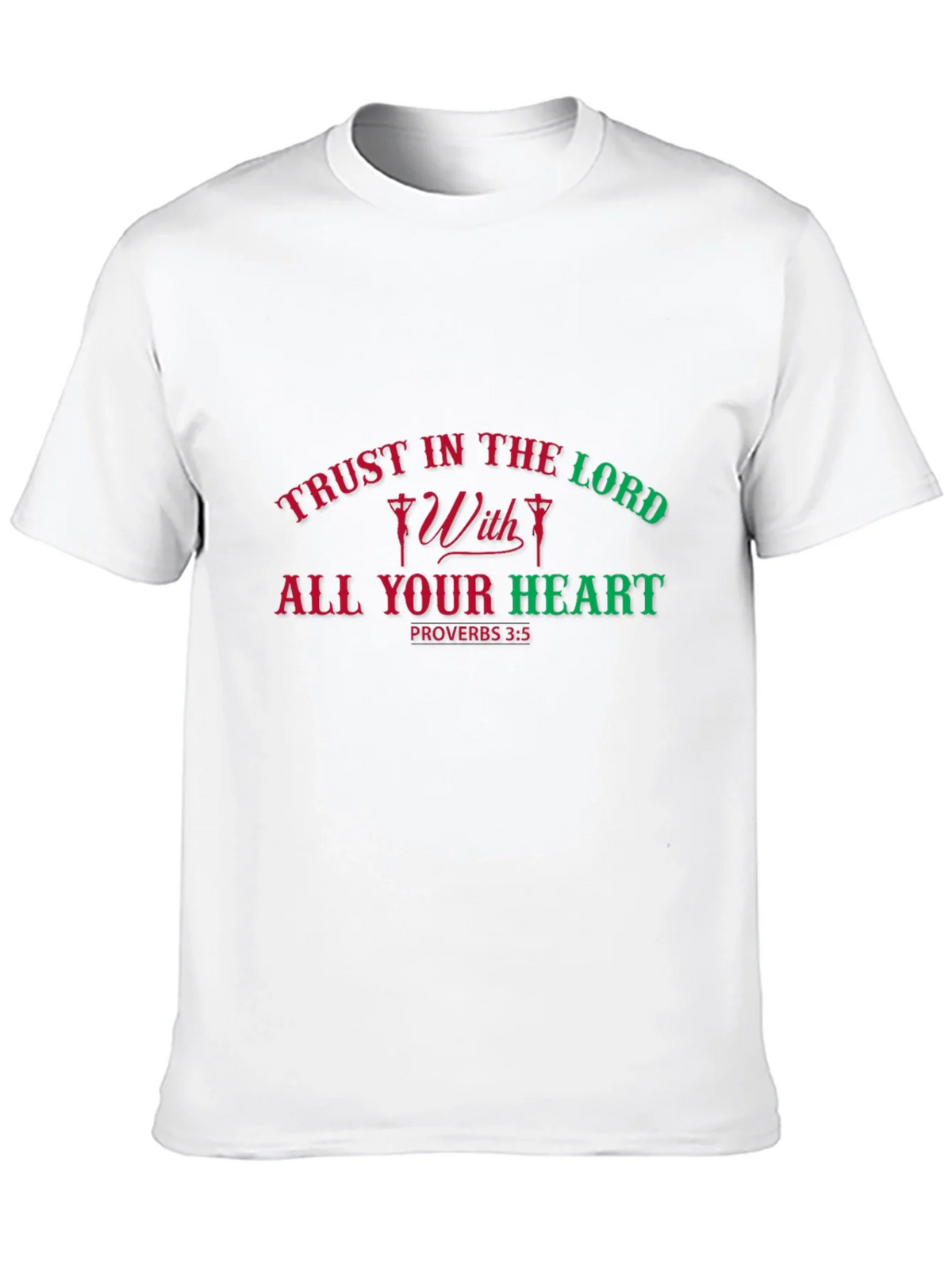 Trust in the Lord T-Shirt Proverbs 3:5 product image 9