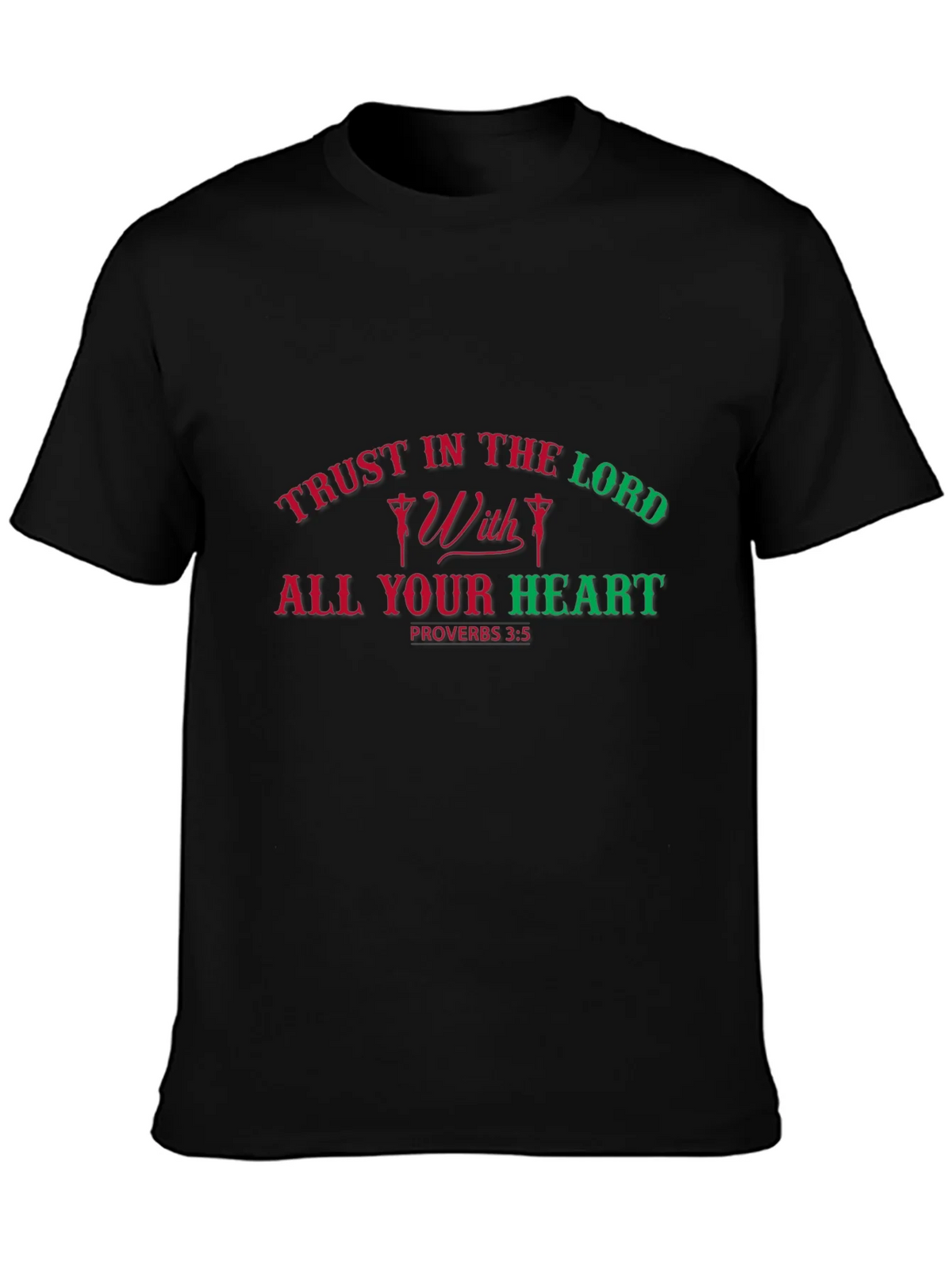 Trust in the Lord T-Shirt Proverbs 3:5 product image 3