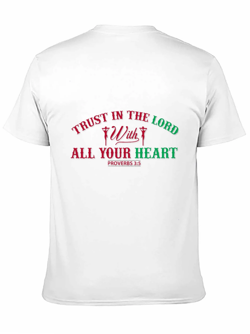 Trust in the Lord T-Shirt Proverbs 3:5 product image 10
