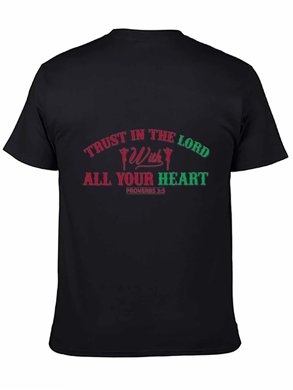 Trust in the Lord T-Shirt Proverbs 3:5 product image 4