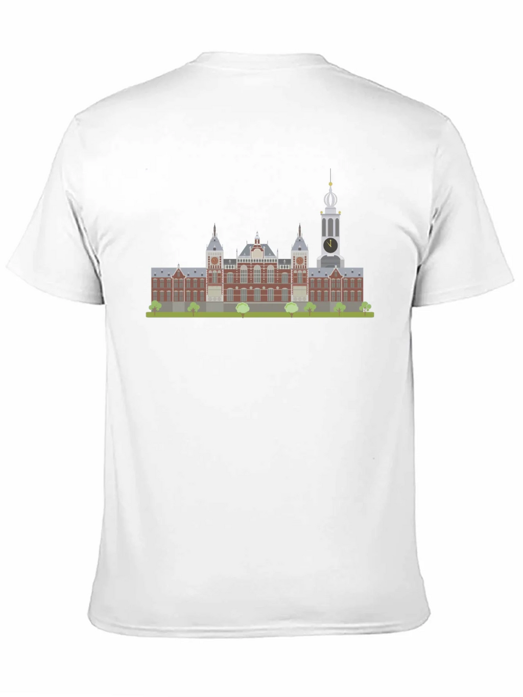 Amsterdam Building Graphic Tee - Black product image 10