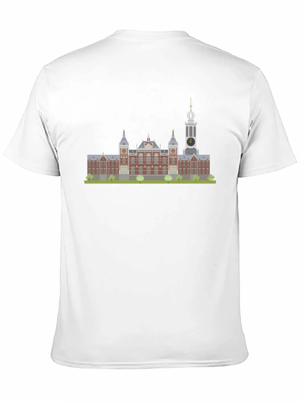 Amsterdam Building Graphic Tee - Black product image 10