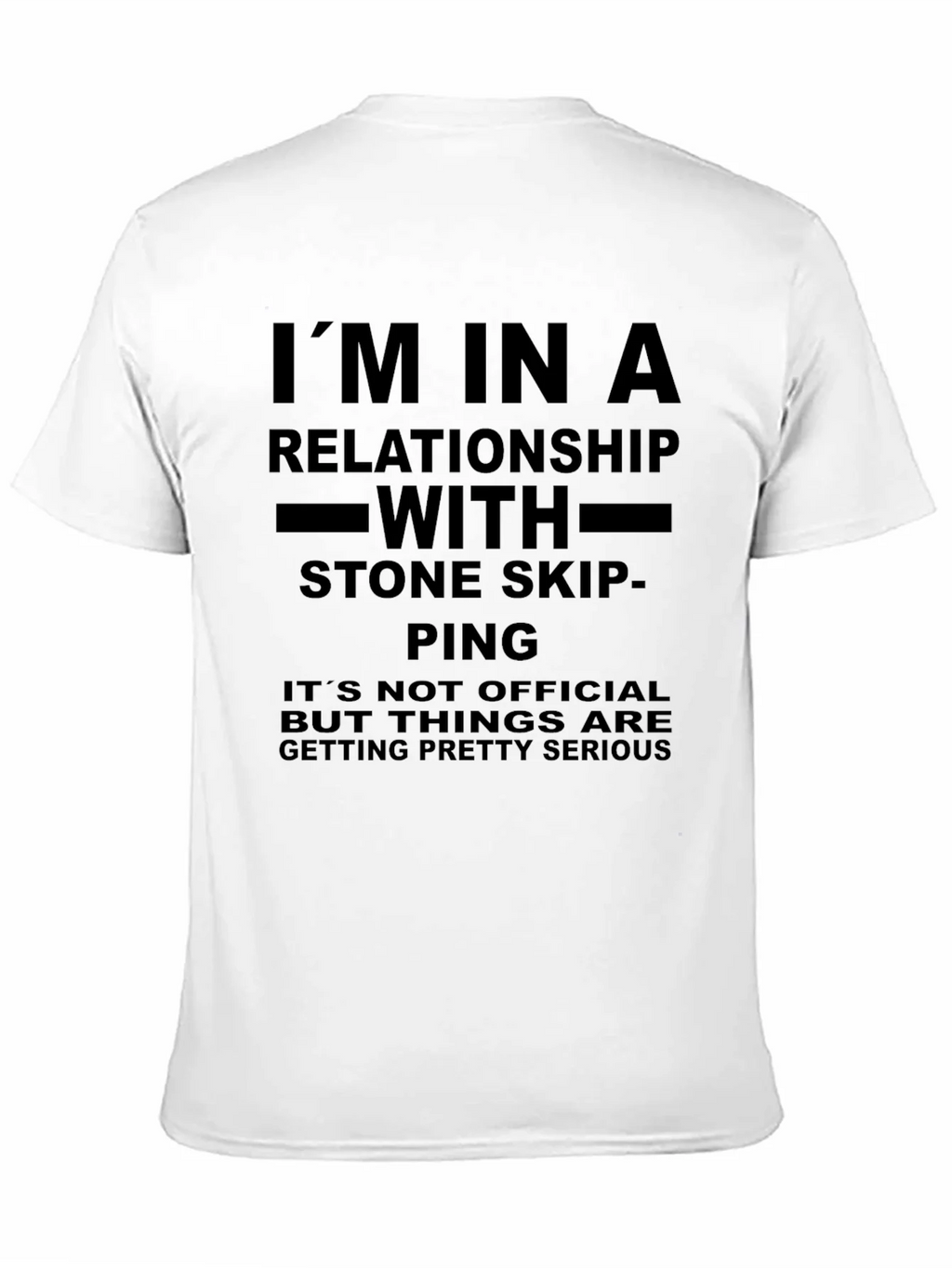 Stone Skipping Relationship T-Shirt Funny product image 10