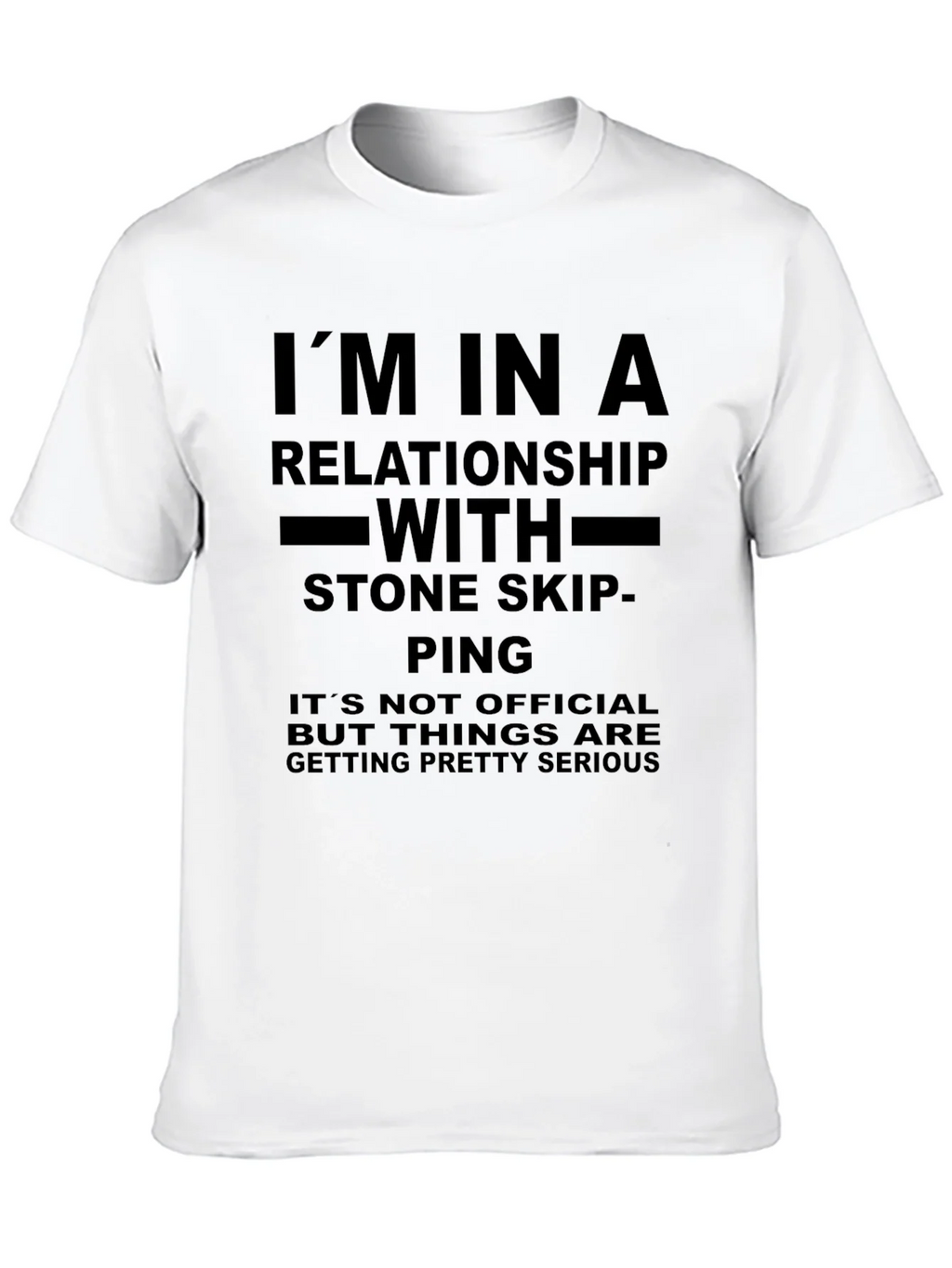 Stone Skipping Relationship T-Shirt Funny product image 9