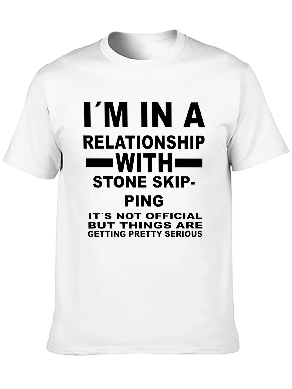 Stone Skipping Relationship T-Shirt Funny product image 9