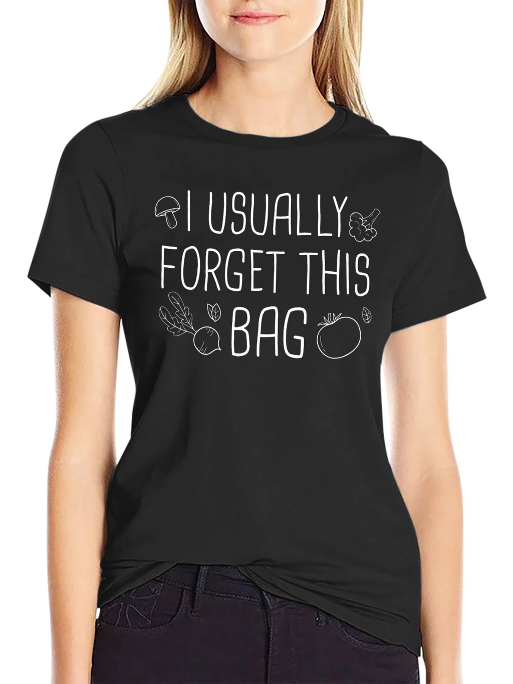 I Usually Forget This Bag Graphic T-Shirt