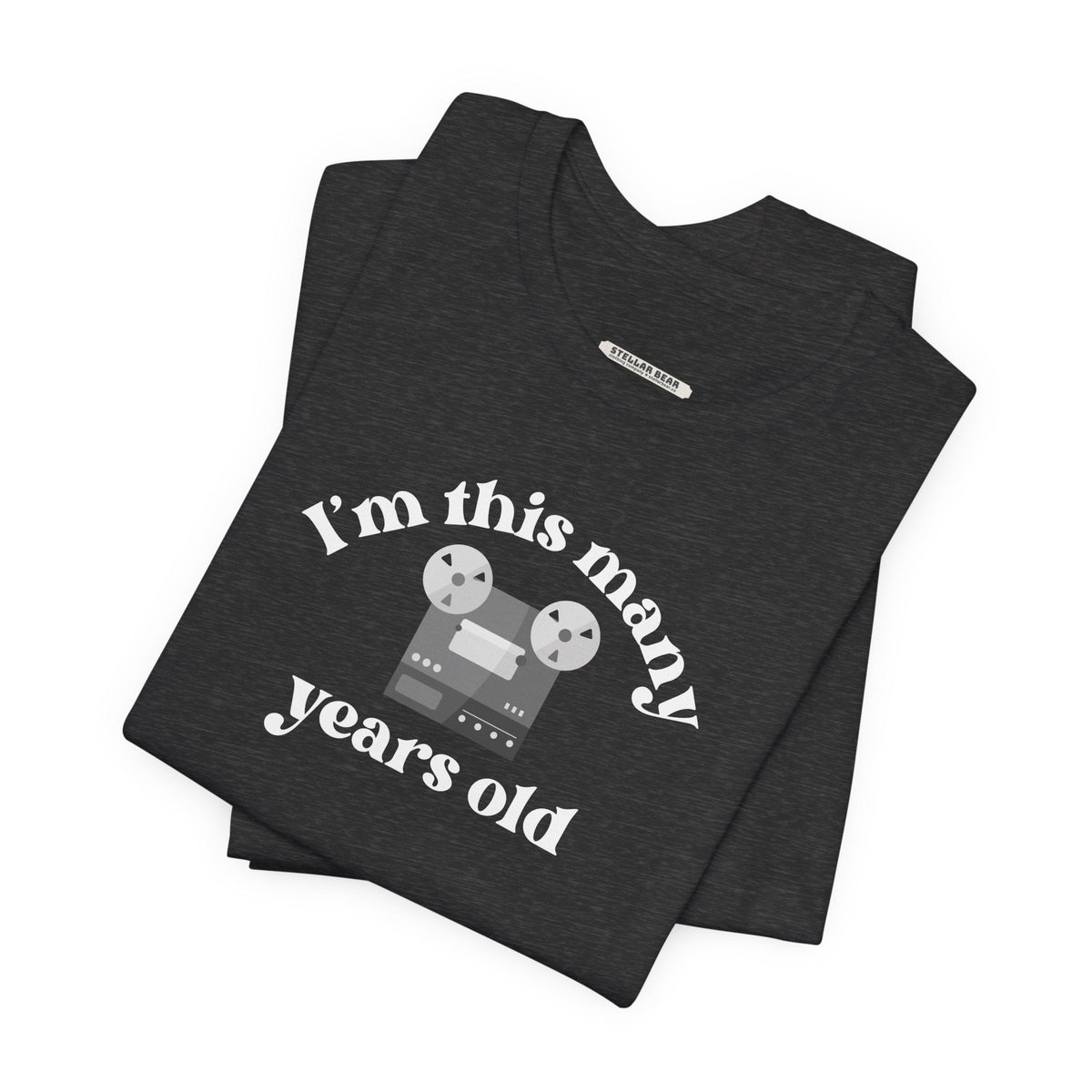 I'm This Many Years Old (Reel to Graphic T-Shirt product image 1