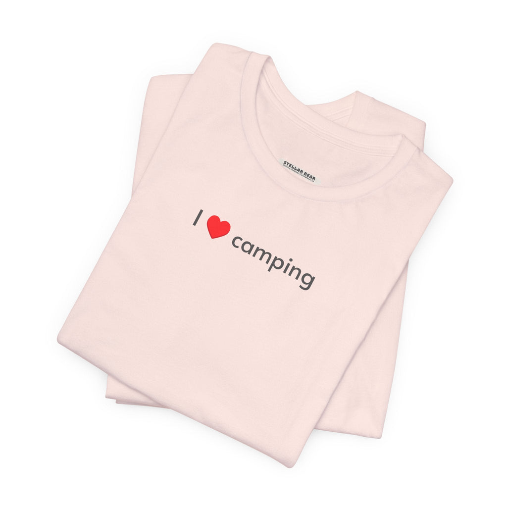 I Love Camping Minimalist Style T-Shirt product image 7