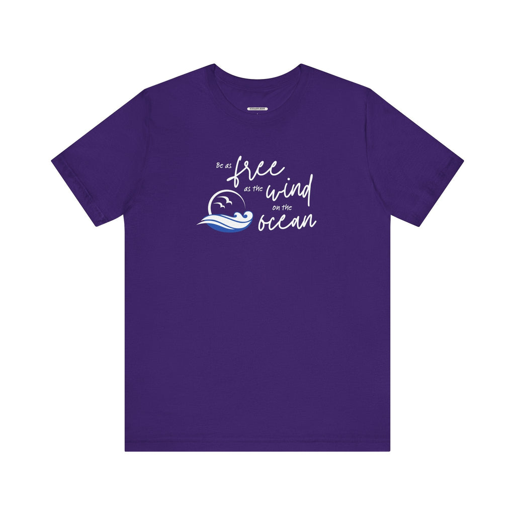 Be as Free as the Wind on Ocean Graphic T-Shirt product image 11