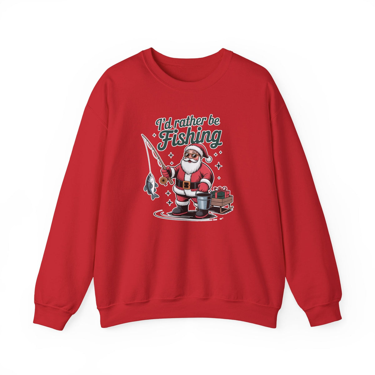 I'd Rather Be Fishing Graphic Sweatshirt product image 8