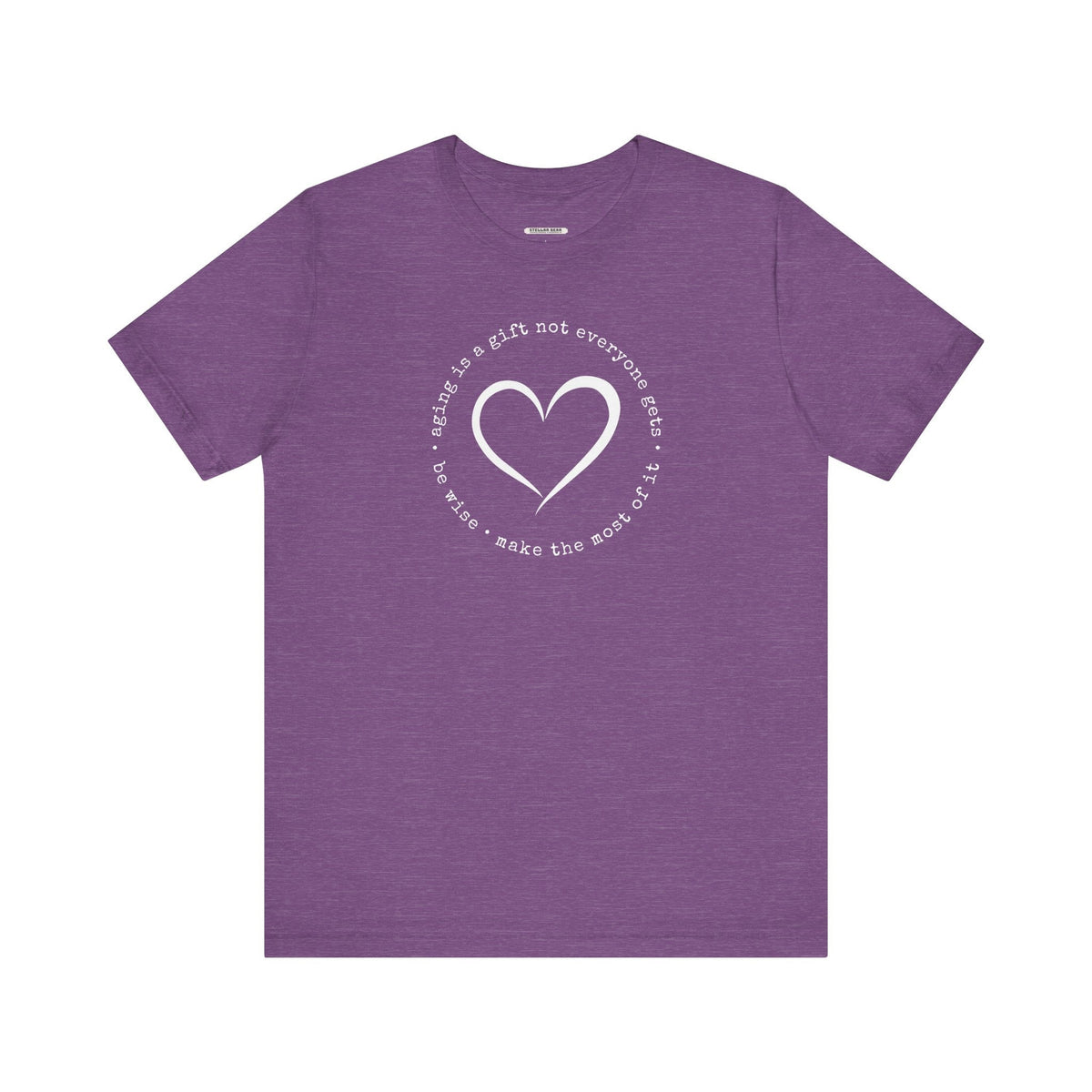 Aging is a Gift Not Everyone Gets, Heart Version Graphic product image 14