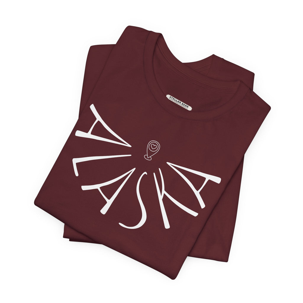 Alaska Liquid Letters Graphic T-Shirt product image 2