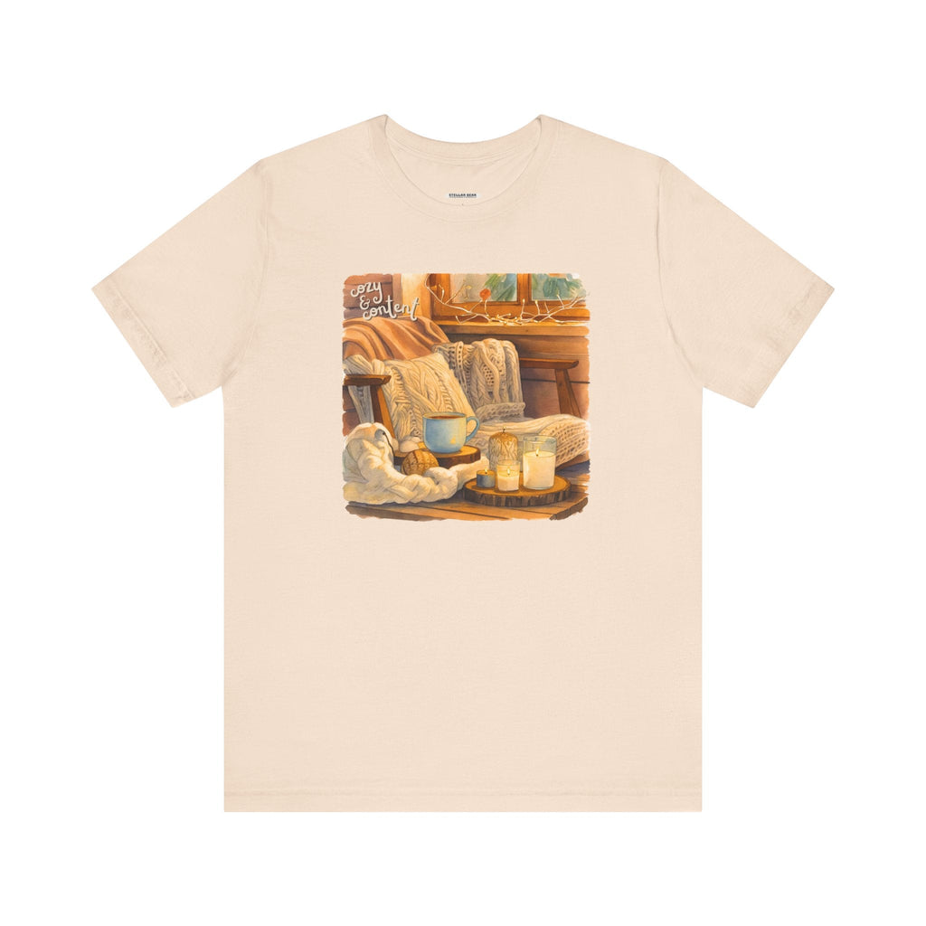 Cozy & Content Graphic T-Shirt product image 6