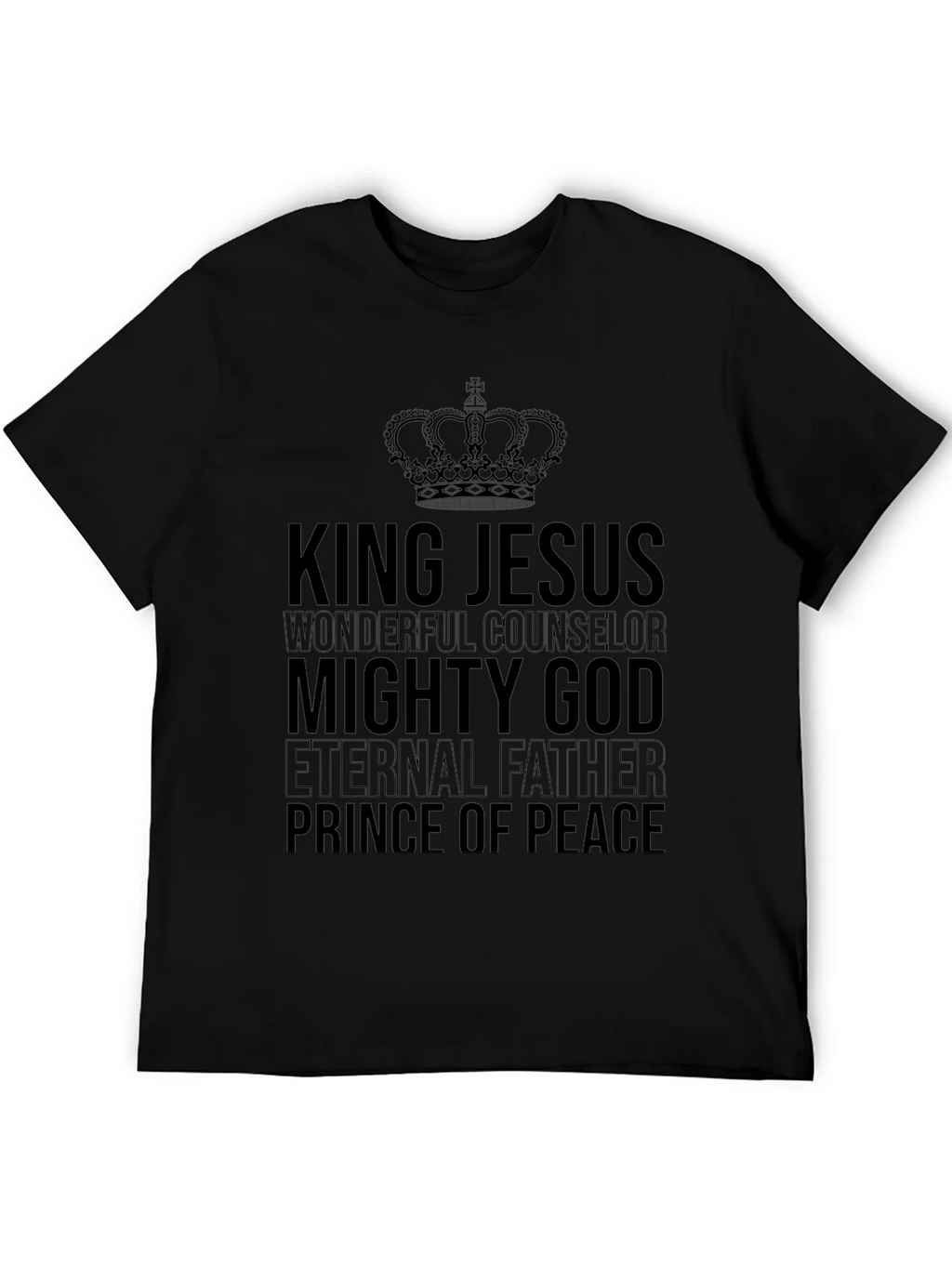 King Jesus Graphic T-Shirt product image 5