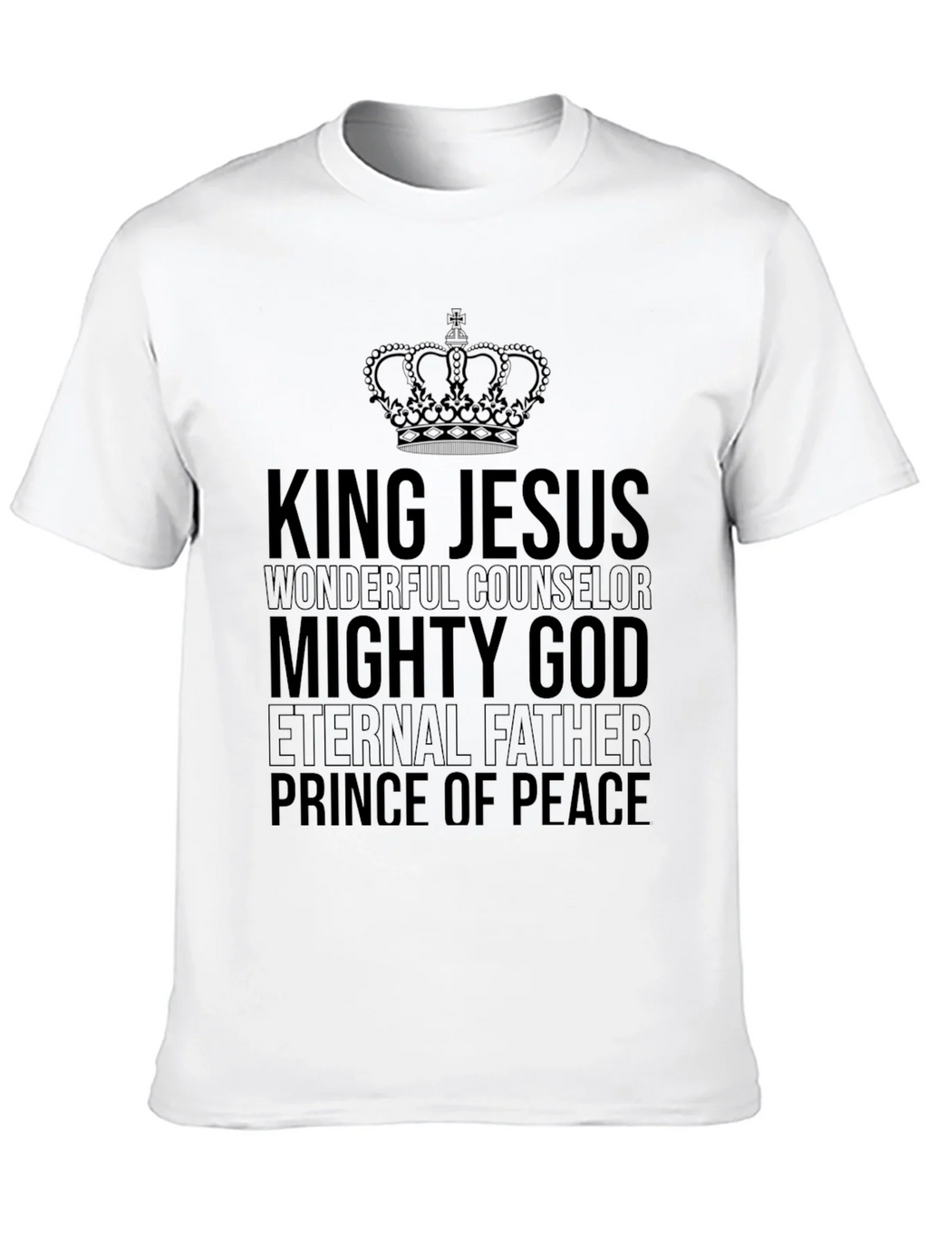 King Jesus Graphic T-Shirt product image 9