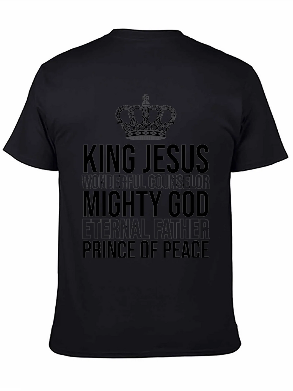 King Jesus Graphic T-Shirt product image 4