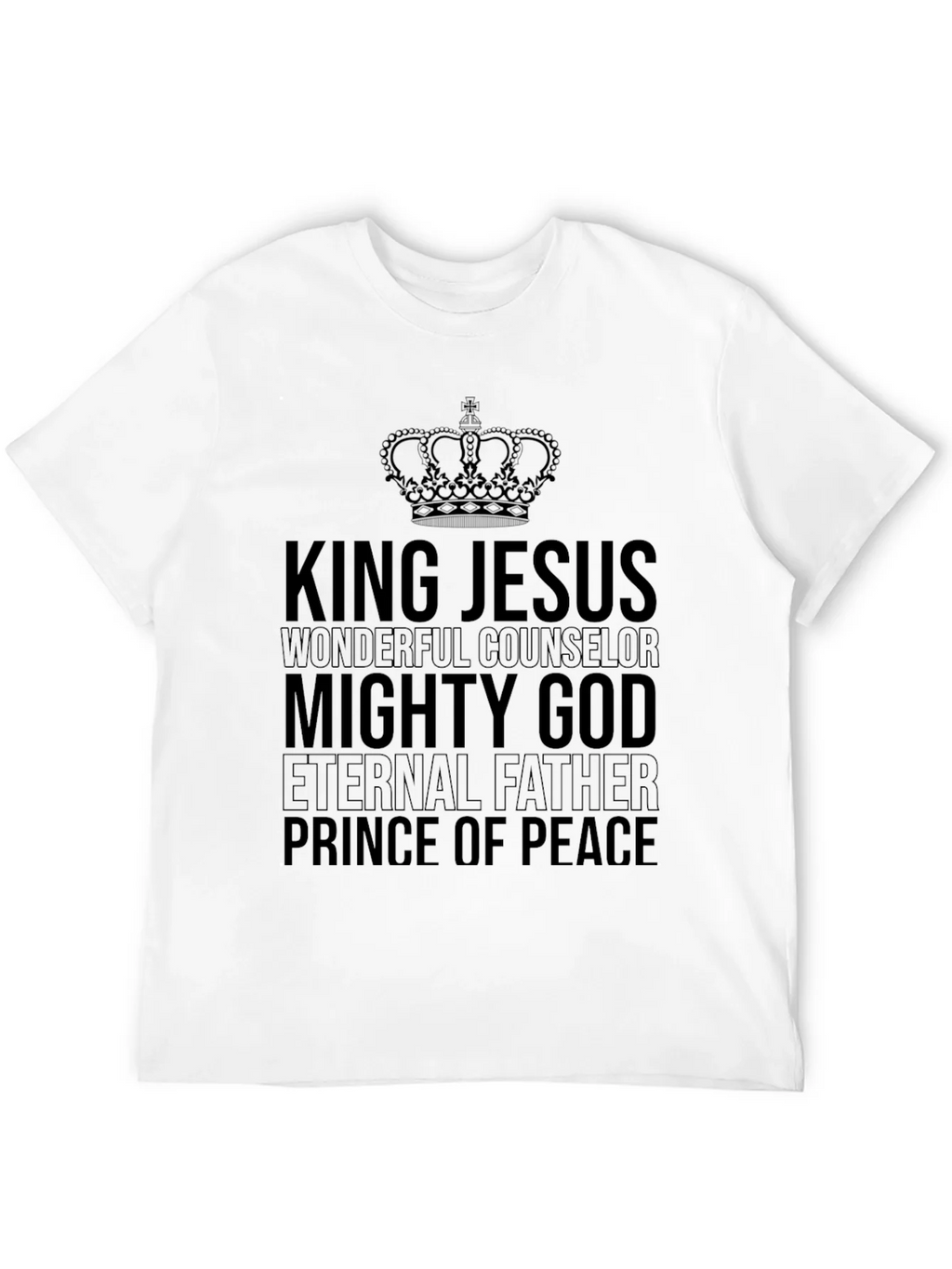 King Jesus Graphic T-Shirt product image 11