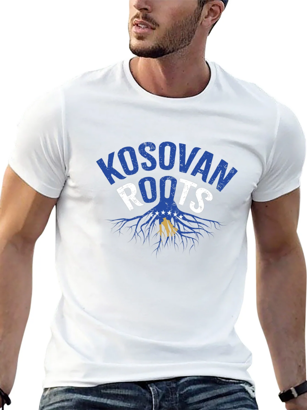 Kosovan Roots T-Shirt - Black Tee product image 9