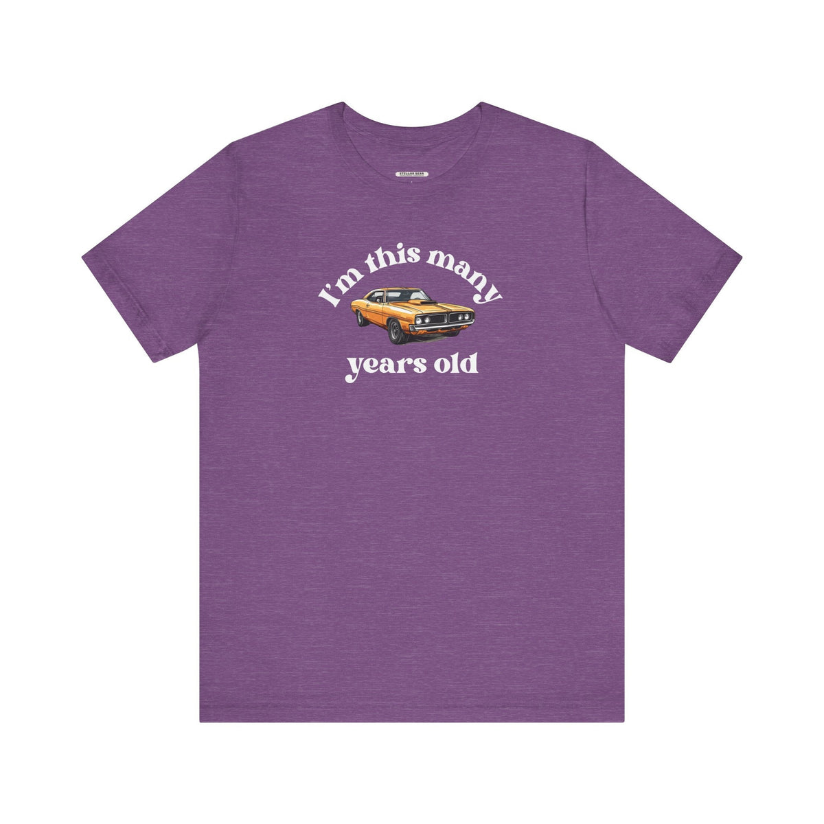 I'm This Many Years Old (Muscle Car) Graphic T-Shirt product image 14