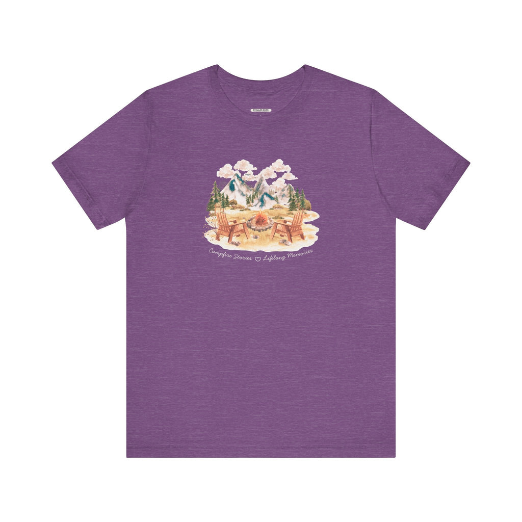 Campfire Stories Lifelong Memories Graphic T-Shirt product image 13