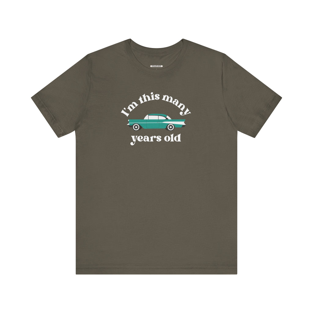 I'm This Many Years Old (Fin Car) Graphic T-Shirt product image 13