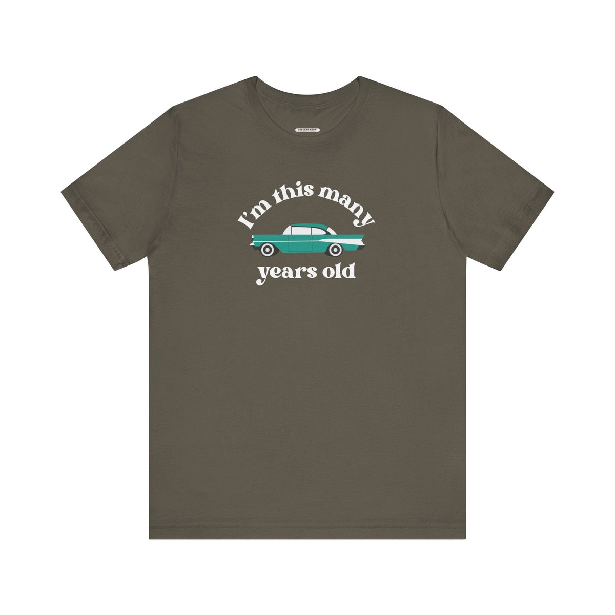 I'm This Many Years Old (Fin Car) Graphic T-Shirt product image 13