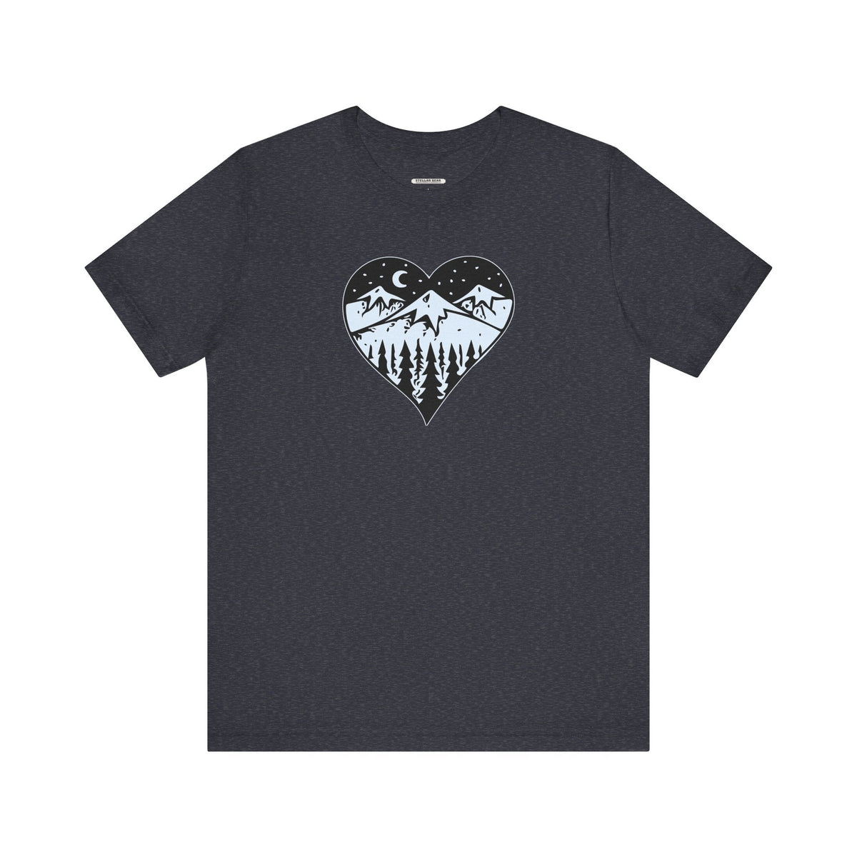 Snowy Mountain at Night Graphic T-Shirt product image 10