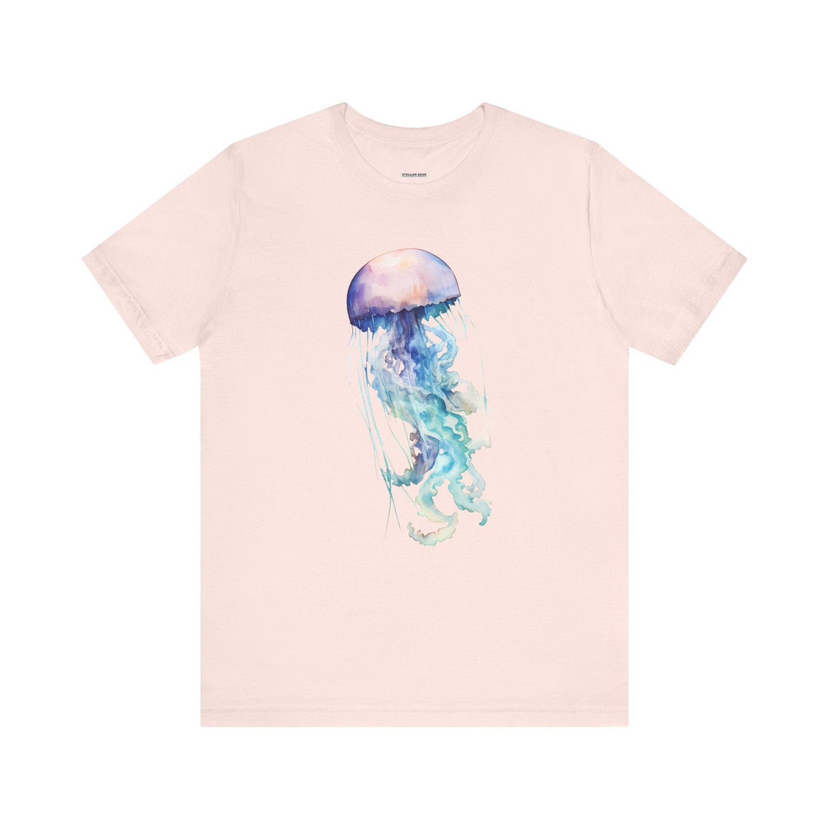 Jellyfish Lavender Green Graphic T-Shirt product image 12