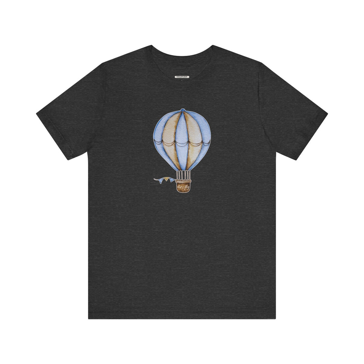 Hot Air Balloon Let's Fly Old-Style Vintage Objects Graphic product image 9