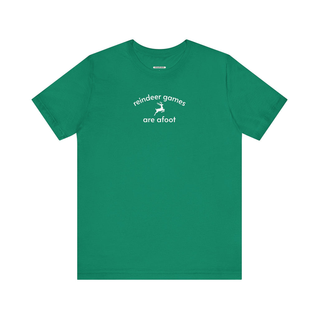 Reindeer Games are Afoot Minimalist Style T-Shirt product image 10