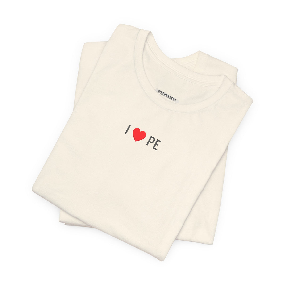 I Love PE Minimalist Style T-Shirt product image 5