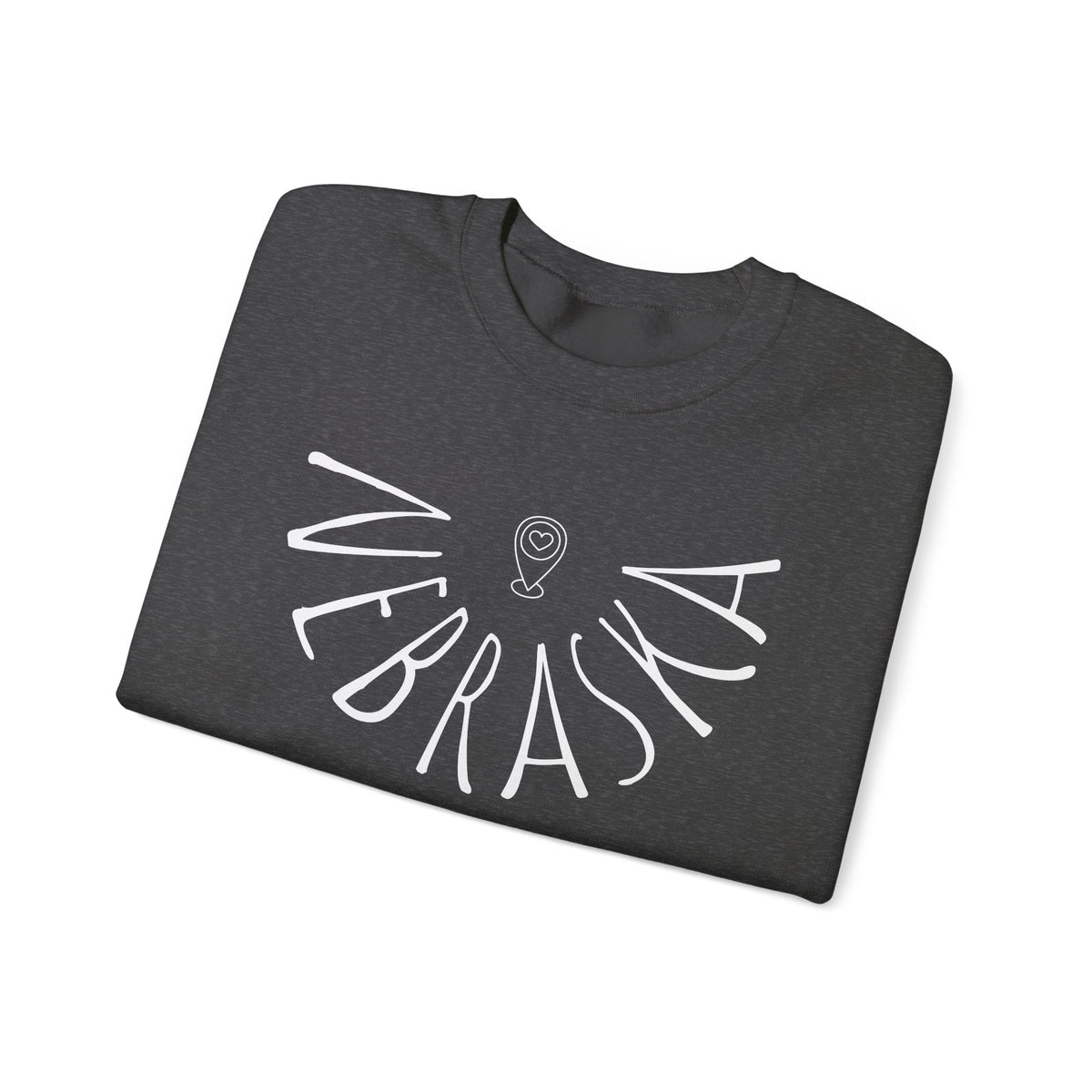 Nebraska Liquid Letters Graphic Sweatshirt product image 9