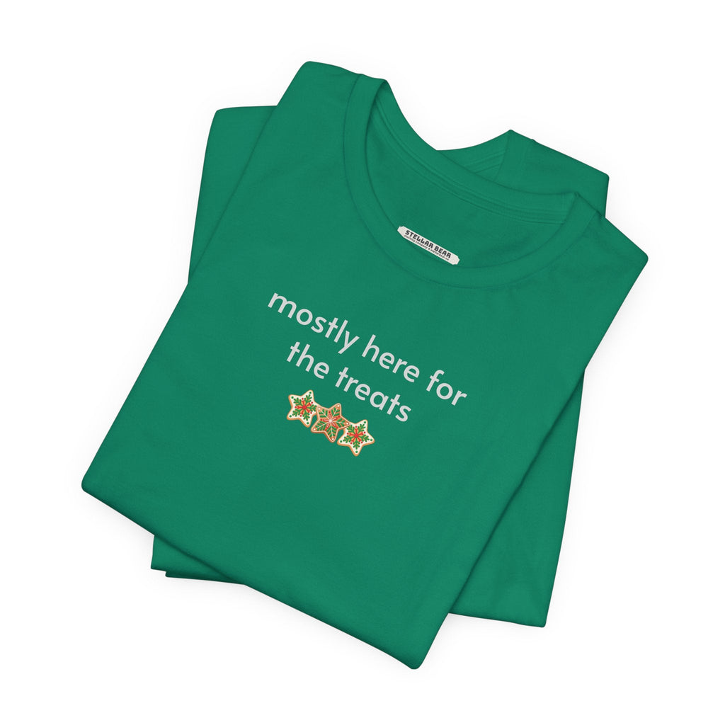Mostly Here for the Treats Minimalist Style T-Shirt product image 4