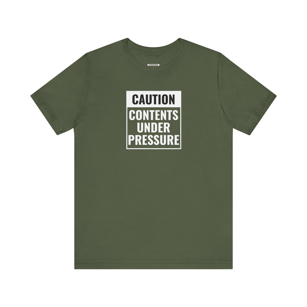 Caution, Contents Under Pressure Graphic T-Shirt product image 2