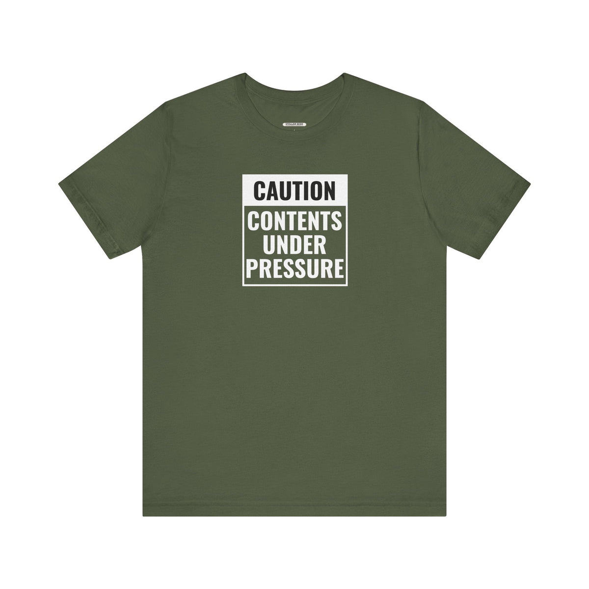 Caution, Contents Under Pressure Graphic T-Shirt product image 2