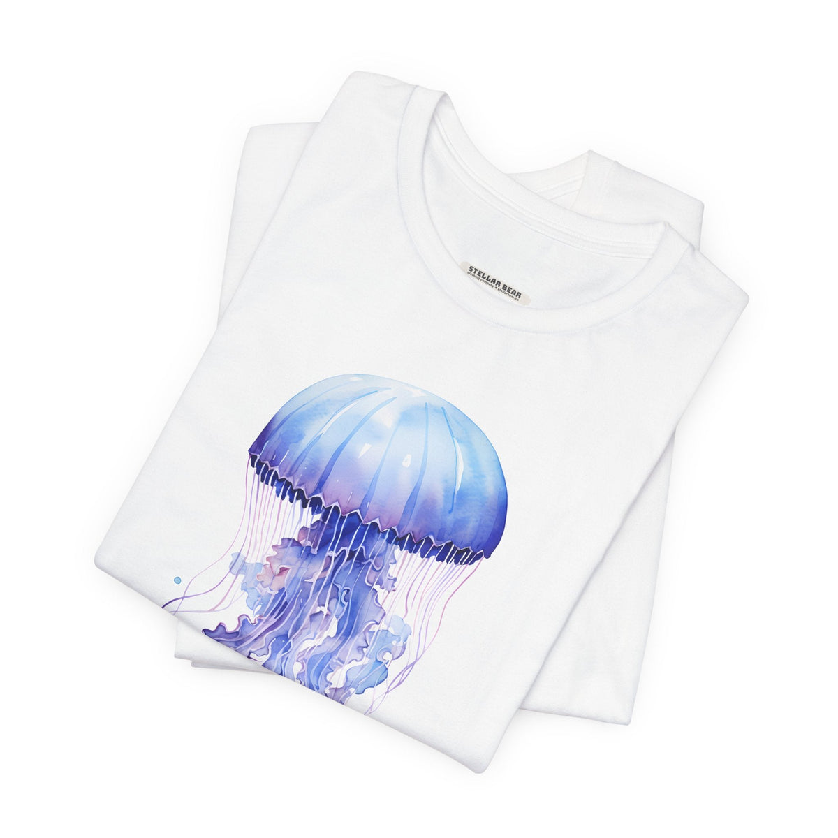 Jellyfish Lavender Blue Graphic T-Shirt product image 6